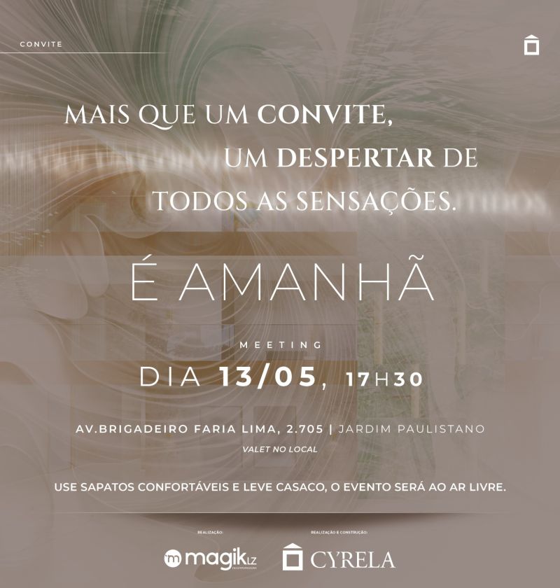 Meeting Cyrela — lançamentos exclusivos